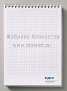 блокнот с логотипом tyco